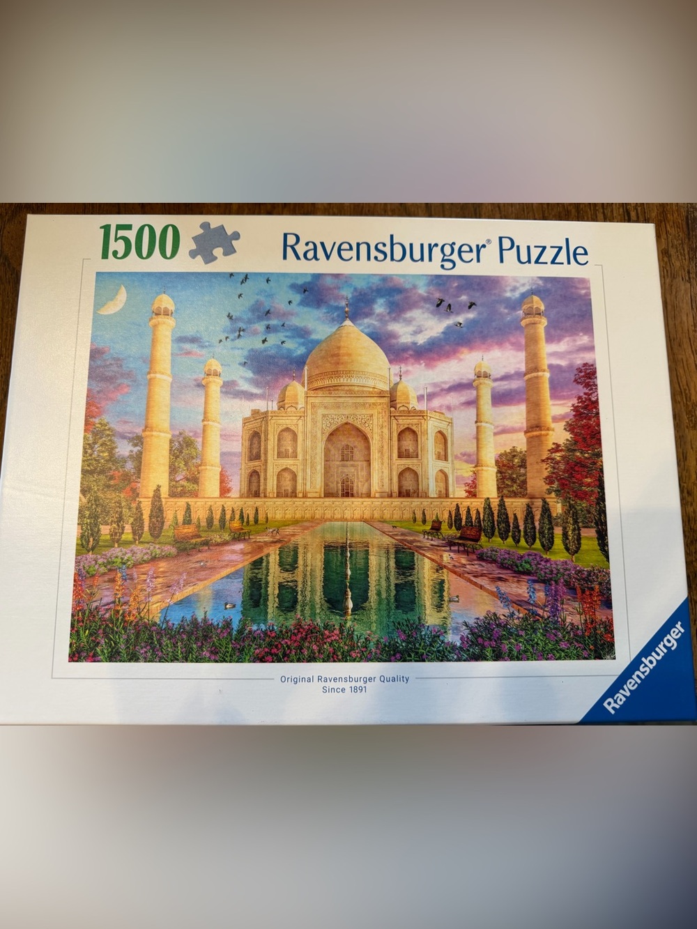 Ravensburger Puzzle Taj Mahal Scene - 1500 pieces